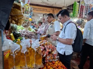 Satgas Saber Pangan Polda Papua Sidak Pasar Hamadi dan Hypermart Jayapura