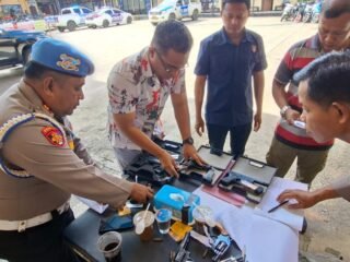 Bidpropam Polda Papua Gelar Gaktibplin di Polresta Jayapura Kota