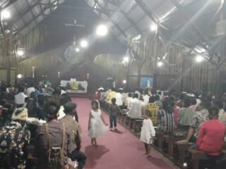 Polres Asmat Pastikan Perayaan Malam Paskah di Kota Lumpur Berjalan Aman dan Damai