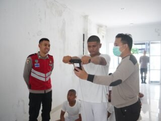 Polda Papua Barat Gelar Rikes, 57 Catar Akpol Ikuti Pemeriksaan Kesehatan