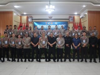Perkuat Kompetensi Komunikasi Publik, Pelatihan Kehumasan Polri Satbrimob Polda Papua Resmi Ditutup