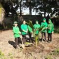 Sambut HUT ke-80, Persit Cabang LXII Kodim 1310/Bitung Gelar Aksi Gerakan Indonesia Asri dan Penanaman Pohon