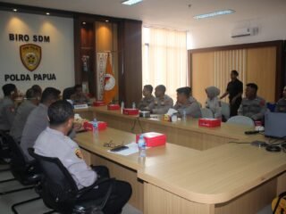 Polda Papua Ikuti Rapat Virtual Program Pusat Studi Kepolisian, Dorong Penguatan Sinergi dan Solusi Kamtibmas 