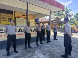 Bangun Kinerja Optimal, Kasat Samapta Sarmi Ingatkan Pentingnya Disiplin