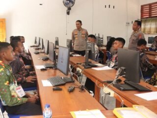 Pelaksanaan CAT Psikologi Taruna/i Akpol T.A. 2026 di Polda Papua Berjalan Lancar