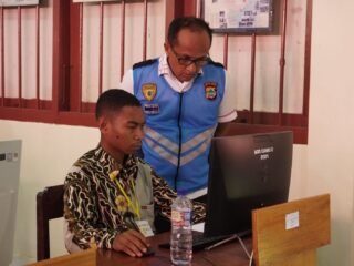 Pelaksanaan Ujian CAT Psikologi Casis Bintara Polri T.A 2026