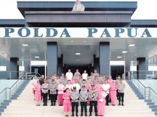 Apresiasi Pengabdian, Polda Papua Gelar Pelepasan Karo Ops dalam Nuansa Kekeluargaan