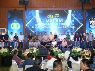 Malam Penuh Kebersamaan, Polda Papua Antar Tugas Karo Ops dengan Penuh Kesan