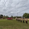 Kapolsek Bonggo Pimpin Panen Perdana Lele di Kolam Merah Putih