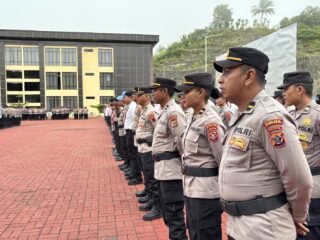 Dir Polairud Polda Papua Pimpin Apel Pagi, Tekankan Kesiapsiagaan dan Tanggung Jawab