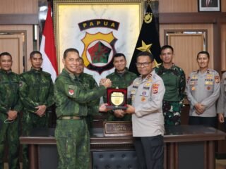 Kapolda Papua Terima Audiensi Pangkogabwilhan III, Sinergi TNI-Polri Diperkuat Hadapi Dinamika Keamanan