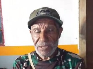 Tokoh Adat Distrik Kiwirok Ajak Masyarakat Jaga Stabilitas Keamanan di Pegunungan Bintang