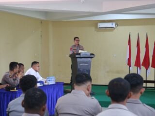 Wakapolda Papua Buka Program Pembinaan dan Pemulihan Profesi bagi Personel Pelanggar Disiplin dan Kode Etik 