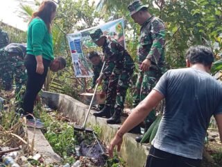 TNI Hadir Untuk Alam dan Masa Depan, Kodim 1310/Bitung Gelar Kerja Bakti Gerakan Indonesia ASRI