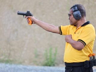 Kapolda Papua Buka Pelatihan Sertifikasi Tembak Reaksi IPSC Dingo Cartenz Shooting Club
