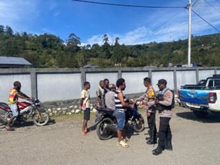 Pasca Idul Adha, Polres Tolikara Pastikan Situasi Kota Karubaga Aman dan Kondusif