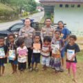 Polsek Biak Barat Hadirkan Semangat Belajar untuk Anak-Anak di Kampung Andai dan Yomdori 