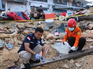 Memasuki Hari Ke-5 Pasca Ledakan di Biak, Tim Gabungan Temukan 32 Potongan Tubuh   