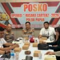 Polda Papua Evaluasi Minggu Pertama Ops Sikat Cartenz 2026, Perkuat Sinergi Jaga Kamtibmas di Papua 