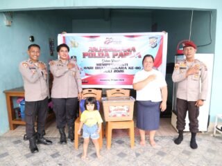 Menjaga Ikatan Keluarga Bhayangkara, Polda Papua Gelar Anjangsana dalam Rangka HUT ke-80 Polri