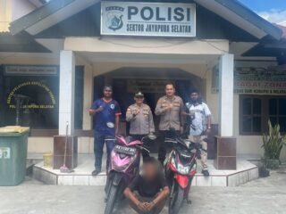 Tim Gabungan Polresta Jayapura Kota Berhasil Ungkap Kasus Curanmor di Entrop