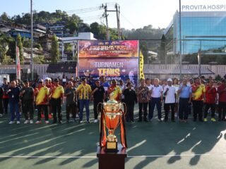 Kapolda Papua Cup 2026 Resmi Bergulir, Jadi Momentum Pembinaan Atlet Tenis Papua