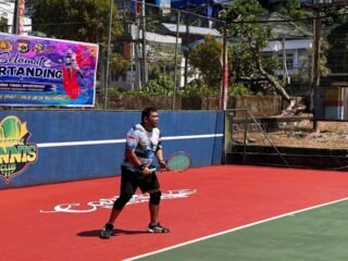 Hari Kedua Turnamen Tenis Kapolda Papua Cup 2026, Ratusan Peserta Tampilkan Persaingan Kompetitif 