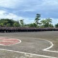 Kapolda Papua Barat Pimpin Apel Pengecekan dan Tactical Floor Game Persiapan Menyambut Pesparawi Nasional XIV Tahun 2026