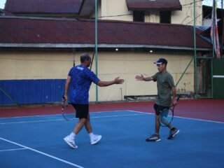 Semangat Hari Bhayangkara, Turnamen Tenis Kapolda Papua Cup Hadirkan Duel Sengit di Babak Semifinal