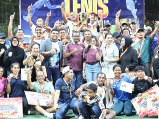 Kapolda Papua Tutup Turnamen Tenis Kapolda Papua Cup 2026, Perkuat Sportivitas dan Kebersamaan dalam Semangat Hari Bhayangkara ke-80 