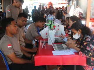 Semangat Bhayangkara untuk Kemanusiaan, Polda Papua Berhasil Kumpulkan 95 Kantong Darah