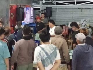 Nonton Bareng Piala Dunia 2026, Wujud Kedekatan Kodim 1310/Bitung dengan Masyarakat