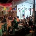 Nonton Bareng Argentina vs Austria, Kebersamaan TNI dan Rakyat Terus Terlihat