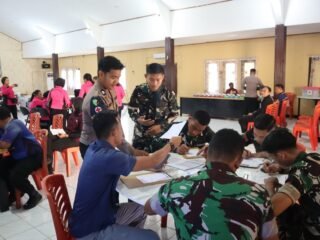 ‎Aksi Donor Darah Hari Bhayangkara ke-80 di Biak, Terkumpul 67 Kantong Darah