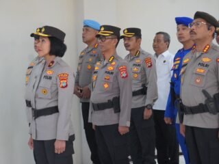 Upacara Pemuliaan Nilai-Nilai Tribrata Polda Papua Barat Berlangsung Khidmat Secara Daring