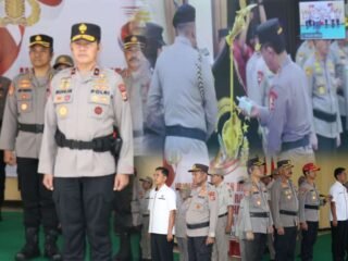 Wakapolda Papua Ikuti Upacara Pemuliaan Nilai-Nilai Tribrata Secara Virtual dalam Rangka Hari Bhayangkara ke-80
