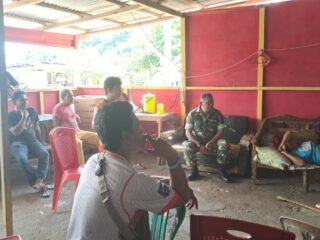 Nobar Piala Dunia 2026, Babinsa Koramil 1310-02/Lembeh Perkokoh Kebersamaan Dengan Warga Binaan
