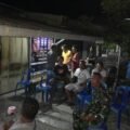 Keseruan Babinsa Kodim 1310/Bitung Nobar Piala Dunia Bersama Masyarakat, Ciptakan Lingkungan Aman, Nyaman dan Kondusif