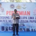 Kapolda Papua Resmikan Gedung SPPG Kelapa Lima Polres Merauke, Wujud Dukungan Polri Menuju Generasi Emas Indonesia 2045