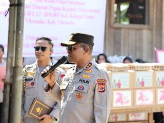 Kapolda Papua Resmikan Bantuan Sarana Air Bersih di Kampung Kondap, Wujud Nyata Kepedulian Polri kepada Masyarakat