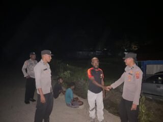 Patroli Humanis Polsek Kelila Hadirkan Rasa Aman dan Eratkan Kedekatan dengan Masyarakat