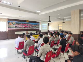 Polda Papua Barat Gelar Anev PPID Satker Triwulan I Tahun 2026