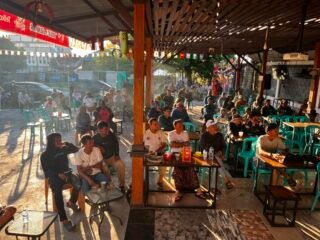 Nobar Bersama Wartawan, Kabid Humas Polda Papua Barat Sampaikan Imbauan Kamtibmas