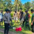 Polsek Okaba Gencarkan Razia Miras Lokal, Puluhan Liter Sagero Dimusnahkan di Kampung Dufmira