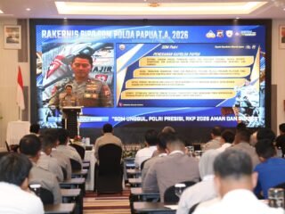 Biro SDM Polda Papua Perkuat Integritas dan Profesionalisme Personel melalui Rakernis 2026