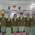 Perkuat Organisasi Persit di Lingkungan Koorcab Rem 131 PD XIII/Merdeka, Ny. Meryah Dewa Made Terima Tugas dan Tanggung Jawab Jabatan Ketua Persit KCK Cabang LXII Dim 1310/Bitung