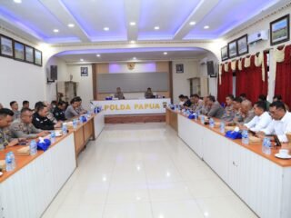 Polda Papua Percepat Tindak Lanjut Hasil Audit, Wakapolda Tekankan Perbaikan Tata Kelola dan Akuntabilitas