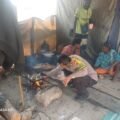 Patroli Dialogis Polsek Kimaam, Bhabinkamtibmas Edukasi Warga Cegah Karhutla