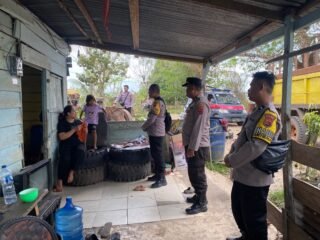 Cegah Kebakaran, Sat Binmas Polres Boven Digoel Gencarkan Sambang dan Imbauan kepada Masyarakat