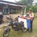 Bhabinkamtibmas Polsek Biak Barat Ajak Masyarakat Jaga Kamtibmas dan Cegah Karhutla